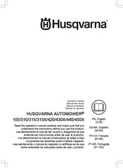 Husqvarna AUTOMOWER 450XH Manual Del Usuario