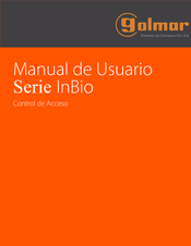 golmar INBIO 260 Manual De Usuario