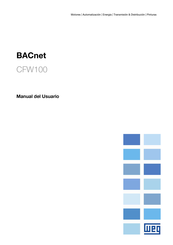 WEG BACnet CFW100 Manual Del Usuario