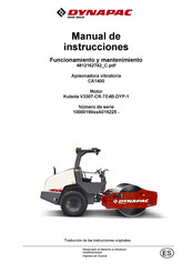 Dynapac CA1300 PD Manual De Instrucciones