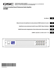 QSC CX108V Manual Del Usuario