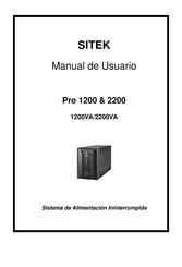 SITEK Pro 1200 Manual De Usuario