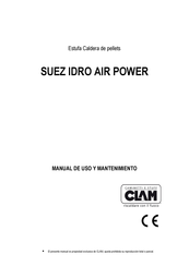 Clam SUEZ IDRO AIR POWER Manual De Uso Y Mantenimiento