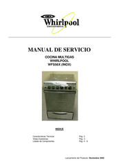 Whirlpool WFS56X INOX Manual De Servicio