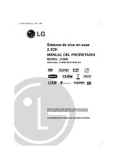 LG J10HD-SF Manual Del Propietário