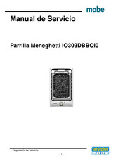 mabe Meneghetti IO303DBBQI0 Manual De Servicio