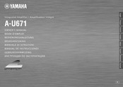 Yamaha A-U671 Manual De Instrucciones