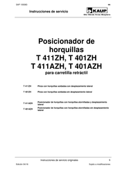 KAUP T 401AZH Instrucciones De Servicio