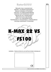 RotarScrew K-MAX 22 FS100 Manual De Uso