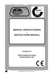 Selecta HYDRO 8 Serie Manual De Instrucciones