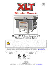 XLT Ovens XLT-3270C-W Manual De Servicio & Partes