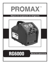 Promax RG6000 Manual De Operaciones