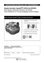 KESSEL Aqualift F Instrucciones De Montaje