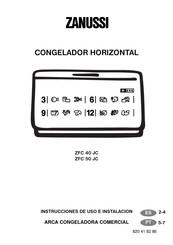 Zanussi ZFC 40 JC Instrucciones De Uso E Instalación