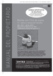 Intex Marketing SF15220RC Manual Del Propietário