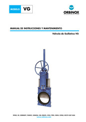 Orbinox VG Manual De Instrucciones Y Mantenimiento