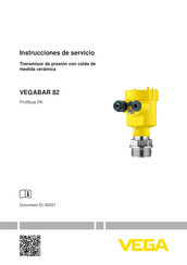 Vega VEGABAR 82 Instrucciones De Servicio