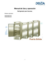 DELCA CIENTIFICA REB450BIOCM Manual De Uso Y Operación