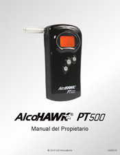 Alcohawk PT500 Manual Del Propietário