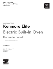 KENMORE ELITE 790.4882 Manual De Uso