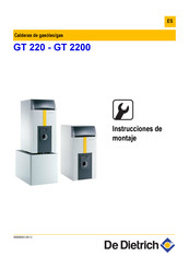 De Dietrich GT 2200 Instrucciones De Montaje