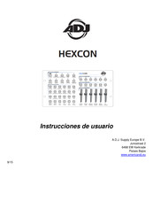 ADJ HEXCON Instrucciones De Usuario