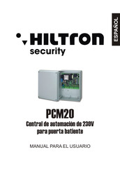 Hiltron security PCM20 Manual Para El Usuario