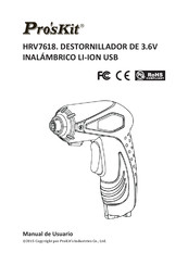 Pro's HRV7618 Manual De Usuario