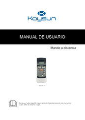 Kaysun KID-01 S Manual De Usuario