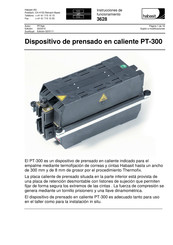 Habasit PT-300 Instrucciones De Funcionamiento