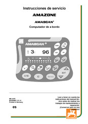 Amazone AMASCAN+ Instrucciones De Servicio