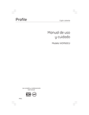 GE Profile WDP6001I Manual De Uso Y Cuidado