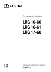 GESTRA LRG 17-60 Manual De Instrucciones