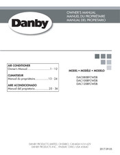 Danby DAC100BFCWDB Manual Del Propietário