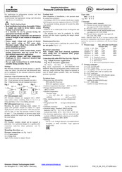 Emerson PS3  Serie Instrucciones De Funcionamiento