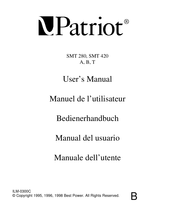 Patriot SMT 420 T Manual Del Usuario