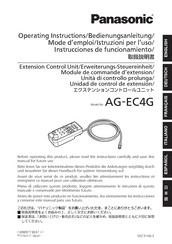 Panasonic AG-EC4G Instrucciones De Funcionamiento