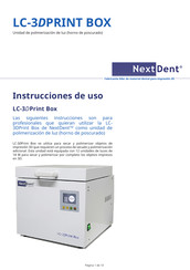 NextDent LC-3DPrint Box Instrucciones De Uso