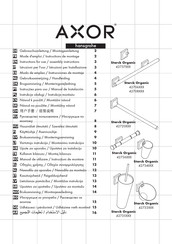 Hansgrohe Axor Starck Organic 42708 Serie Instrucciones De Montaje