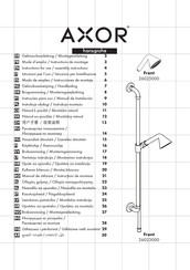 Hansgrohe Axor Front 26025000 Instrucciones De Montaje