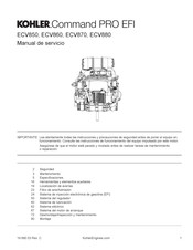 Kohler Command PRO EFI ECV880 Manual De Servicio