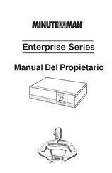Minuteman Enterprise E750 Manual Del Propietário