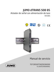 JUMO dTRANS S08 85 Manual De Servicio