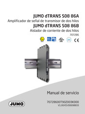 JUMO dTRANS S08 86A Manual De Servicio