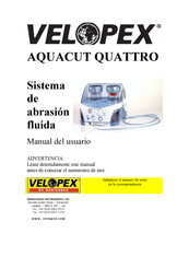 Velopex AQUACUT QUATTRO Manual Del Usuario