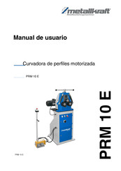 Metallkraft PRM 10 E Manual De Usuario