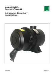 MANN+HUMMEL Europiclon 44400929x Instrucciones De Montaje