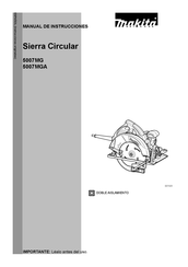 Makita 5007MG Manual De Instrucciones