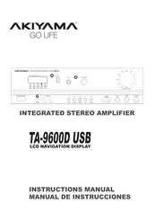 Akiyama TA-9600D USB Manual De Instrucciones