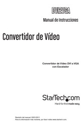 StarTech DVI2VGA Manual De Instrucciones